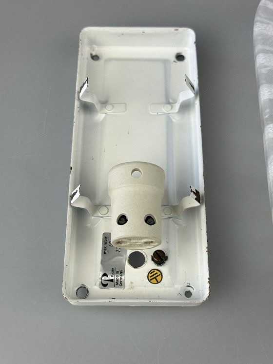 Image 1 of 60s 70s wandlamp Peill & Putzler Duitsland glas & metaal space age design