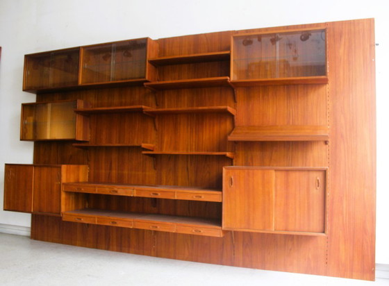 Image 1 of Modulares und funktionales Wandregal von Troeds Bjärnum, 1960