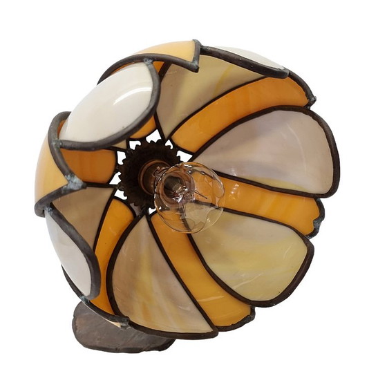 Applique francese Art Nouveau a ninfea – Vetro, Bronzo (photo 3 of 7)