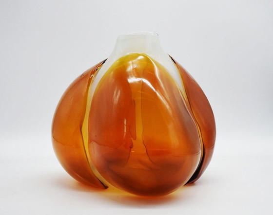 Image 1 of Claire Falkenstein sculpture vase for Salviati Murano, 1970