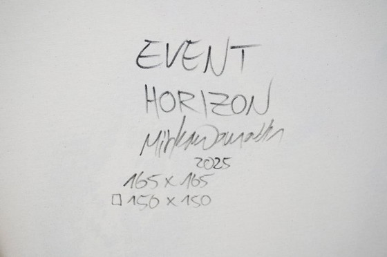 Image 1 of P. Mirghawameddin – "Event Horizon" (2025) – XXL 165x165cm