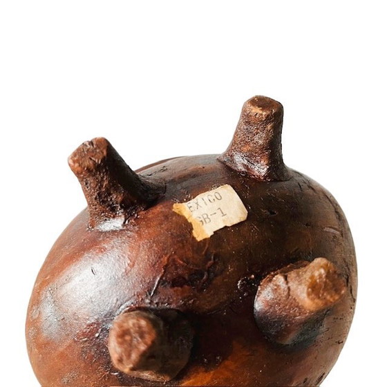 Image 1 of Set di salvadanai messicani vintage, in ceramica, fatti a mano, bohémien, anni '70