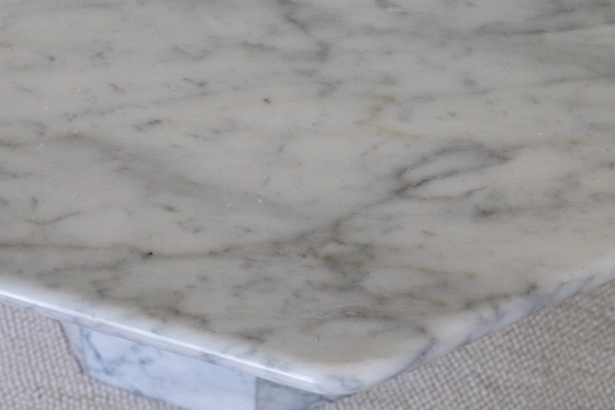 Tavolo da Pranzo Ottagonale in Marmo di Carrara, Tavolini, Bianco, Modern (foto 6 di 7)