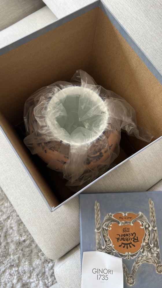 Image 1 of Grand Vase Potiche - Ginori 1735