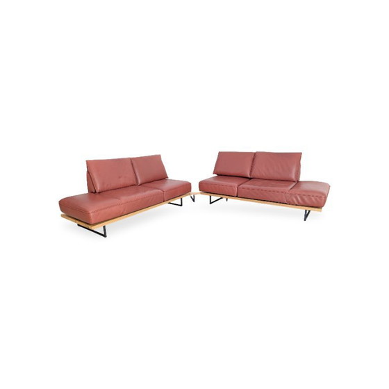 Image 1 of Original Koinor Phoenix corner sofa, designer couch, aniline leather, brown