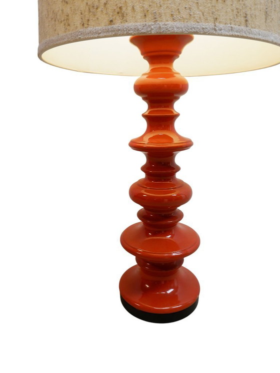 Image 1 of Keramik-Tischlampe, 1970er Jahre