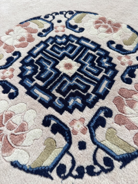 Image 1 of Antiker chinesischer Teppich aus Peking