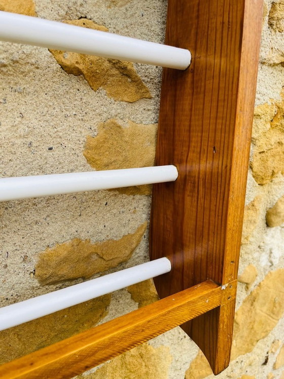 Image 1 of Étagère murale vintage en chêne, années 1970-1980