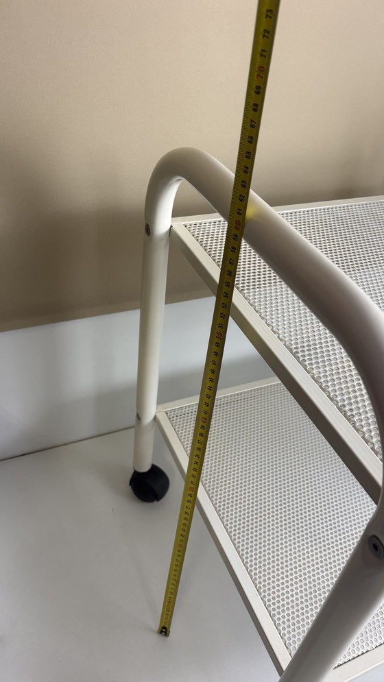 Image 1 of Vintage Space Age wit metalen design trolley Tech Innovator