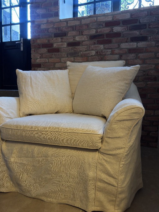 Pair of 2 Axel Vervoordt Armchairs