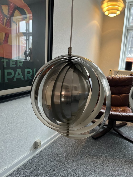 Image 1 of Lámparas colgantes Verner Panton «Moon» – Ø35 cm – Juego de 2