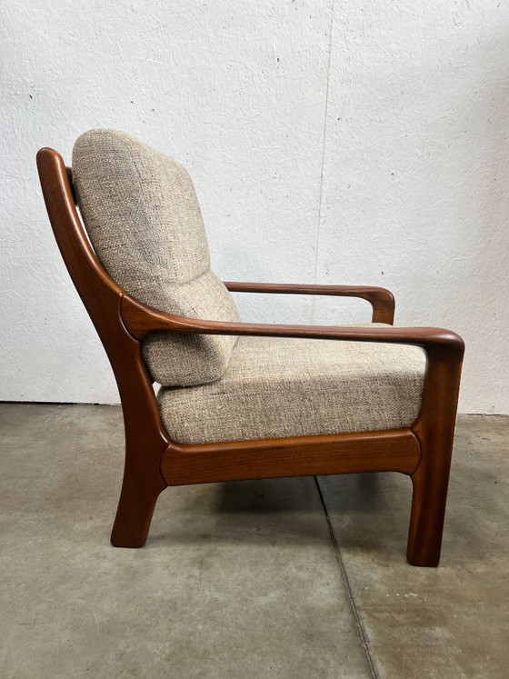 Image 1 of Vintage Teakhouten Scandinavische Fauteuil, 1960's