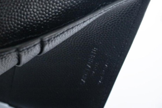 Image 1 of Saint Laurent, grained leather wallet