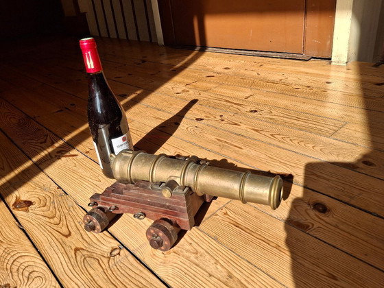 Riproduzione Grande Cannone in Bronzo 34 cm – Oggetti decorativi (photo 2 of 29)