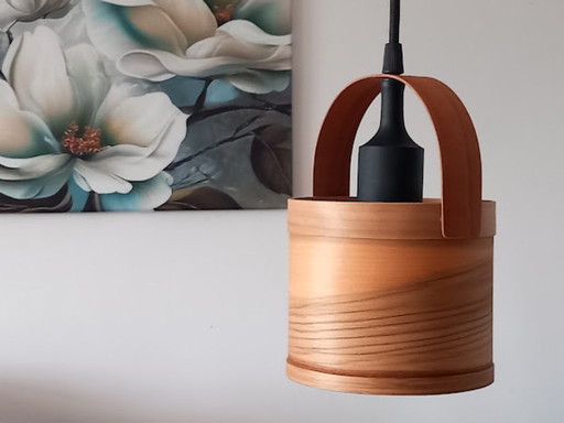 Lampe suspendue Noyer Bois