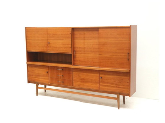 Image 1 of Grande credenza alta vintage / credenza alta / mobile a parete degli anni '60 / '70