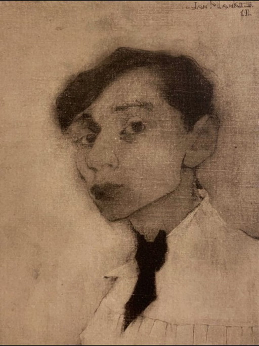 Jan Mankes (1889-1920) - Zelfportret