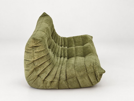 Michel Ducaroy for Ligne Roset Olive Togo 2-seat Sofa – 2 seaters, Textile (photo 4 of 11)