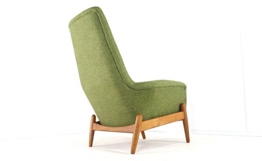 Arnold Madsen & Henry Schubell for Bovenkamp Helge armchair vintage upholstered