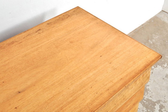 Image 1 of Vintage beukenhouten ladekast / dressoir jaren 50