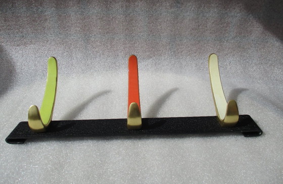 Image 1 of Vera lux, Vintage coat rack, Mid-Century Modern design, 1950s/60s.