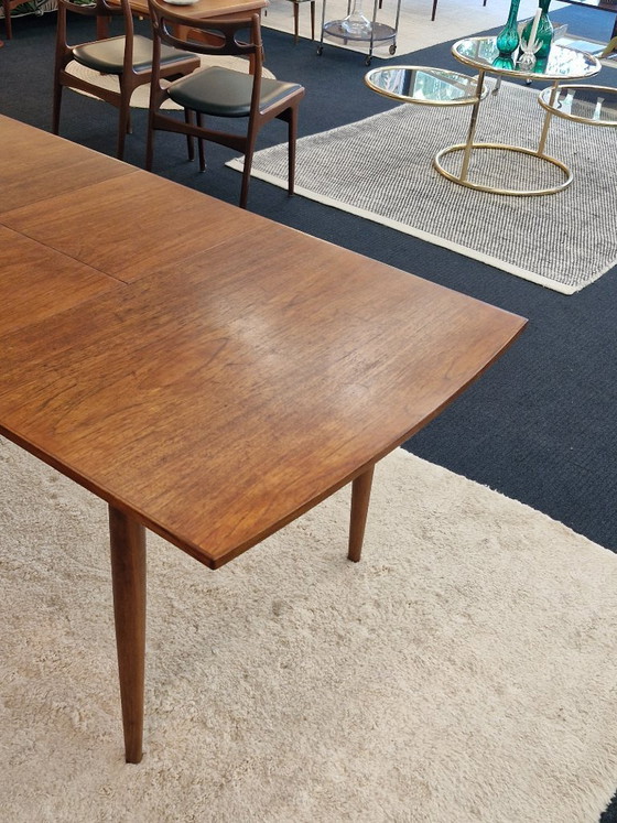 Image 1 of Vintage Danish Extendable Dining Table – Arne Hovmand-Olsen