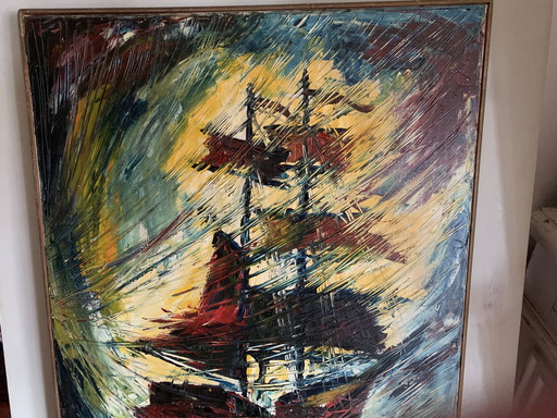 Storm At Sea