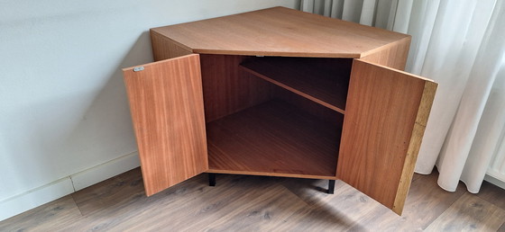Image 1 of Simplalux Simpla Lux Armoire d'angle Buffet Vintage