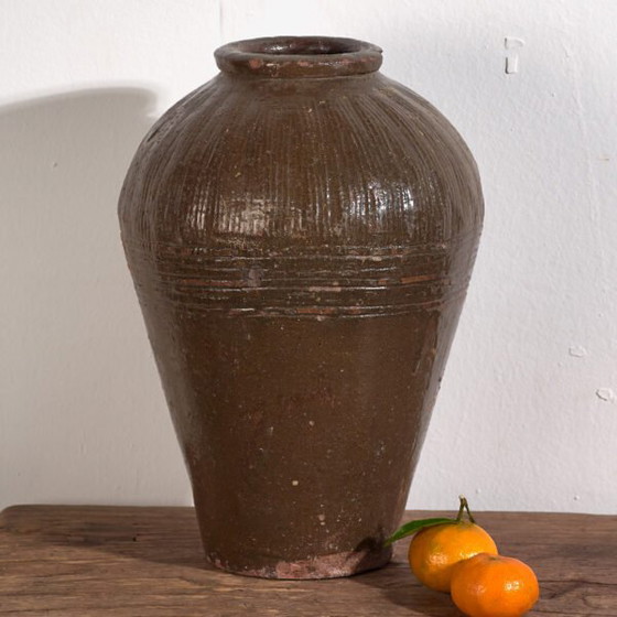 Vaso cinese antico in ceramica smaltata (c.1900) #3 – Vasi (photo 5 of 16)