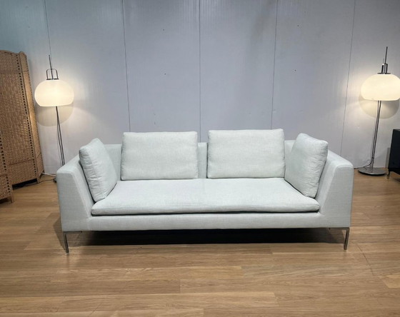 Image 1 of NEWLY UPHOLSTERED B&B Italia Charles 3-Seater + WARRANTY