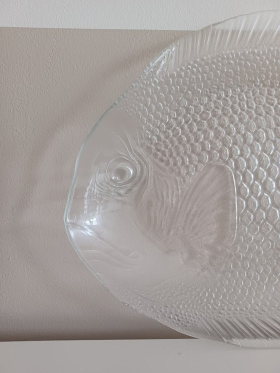 Image 1 of Set da pesce vintage Arcoroc (1 ciotola + 6 piatti) Arc International