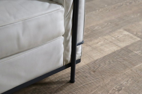 Image 1 of Vintage Cassina LC2 loungestoel van Charlotte Perriand en Le Corbusier