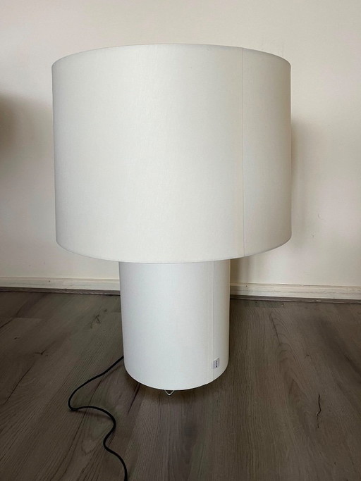 Iconische Double Round Light Tafellamp Marcel Wanders – Moooi, tafellampen, Textile