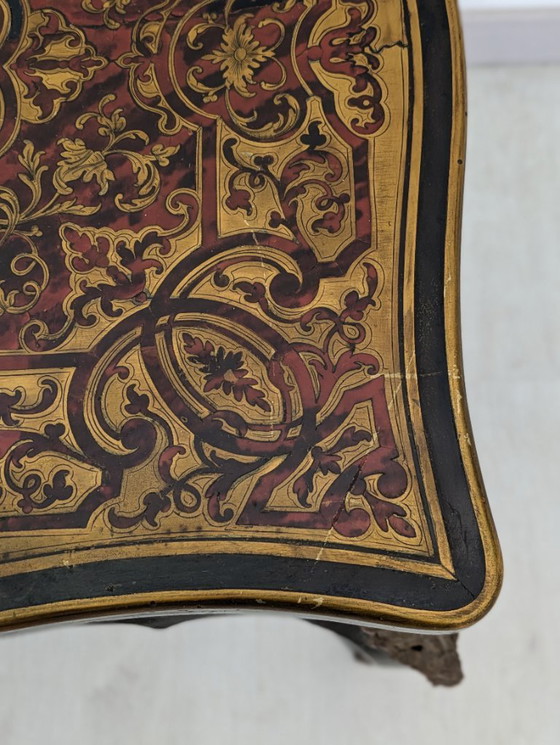 Image 1 of Tavolino NAPOLEONE III - BOULLE