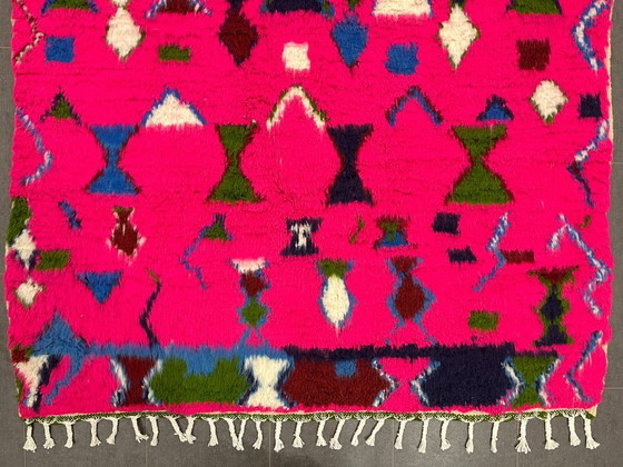 Image 1 of Berber Rug - 264 cm x 159 cm - colored Wool