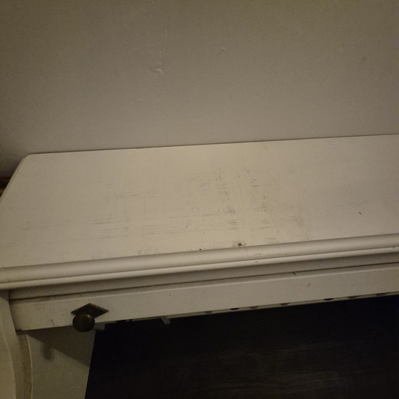 Image 1 of Secreter/escritorio blanco antiguo