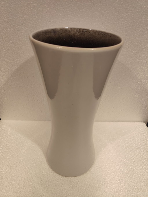 Vintage Diabolo Vase Stein Keramik 60er Jahre