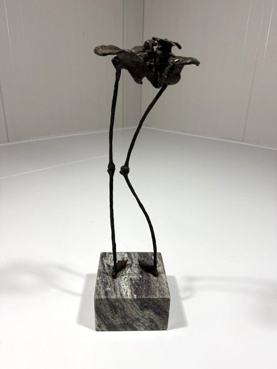 Statuetta di gravidanza in bronzo e marmo, anni '80-'90 – Oggetti decorativi, Marble (photo 6 of 12)