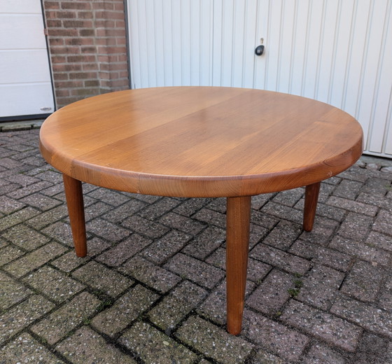 Image 1 of Vintage jaren 60/70 massief teak houten Deense salontafel