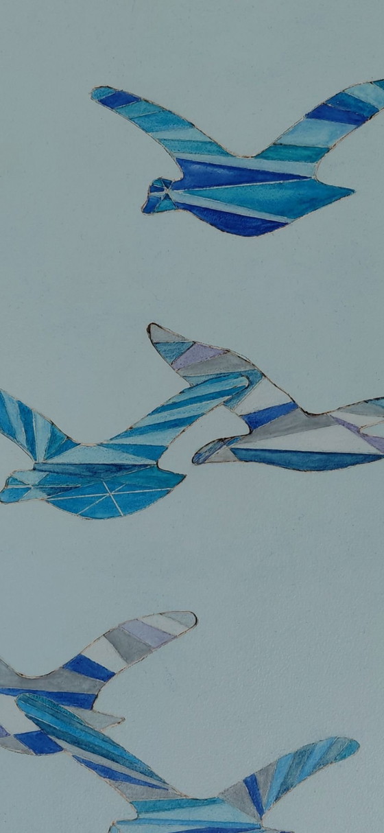 "Different Souls, One Flight", Gallery Suncorner, Decorazioni murali, Legno, Bianco (foto 2 di 8)