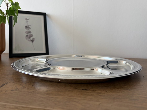 Vassoio da aperitivo / Svuotatasche vintage Inox Germany – Accessori da tavola, Metallo (photo 6 of 8)