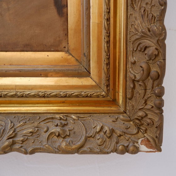 Image 1 of Öl auf Leinwand "Tavernen-Szene" - Ferdinand Tirius (1896-1976)