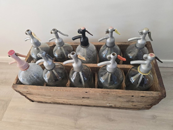 Image 1 of Sprühflaschen in originaler Holzkiste