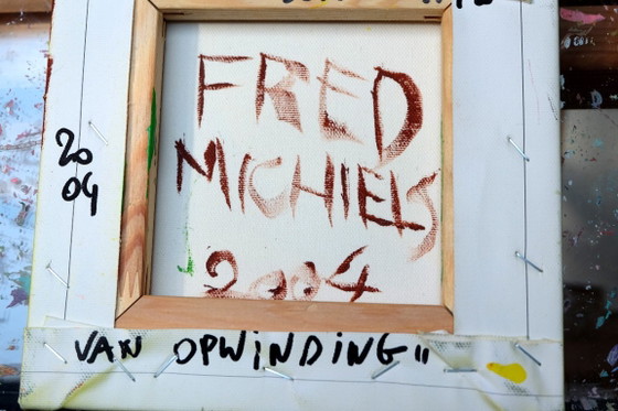 Tumulte d'excitation – Fred Michiels, Peintures et dessins, Wood, Canvas (photo 5 of 8)