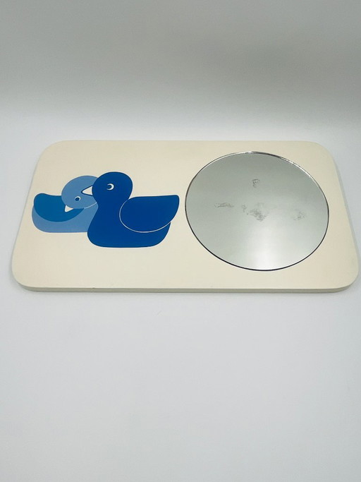 Miroir de chambre d'enfant vintage Dujardin