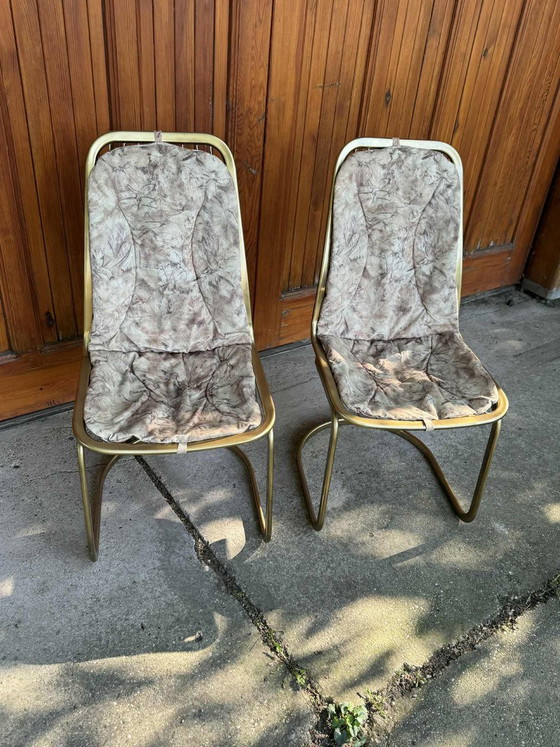 Italian Dining Chairs by Gastone Rinaldi, 1970s, Set of 2 – Italian Design (photo 5 of 6)