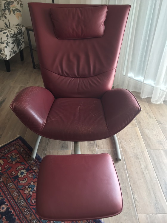 Image 1 of Poltrona in pelle di Rolf Benz