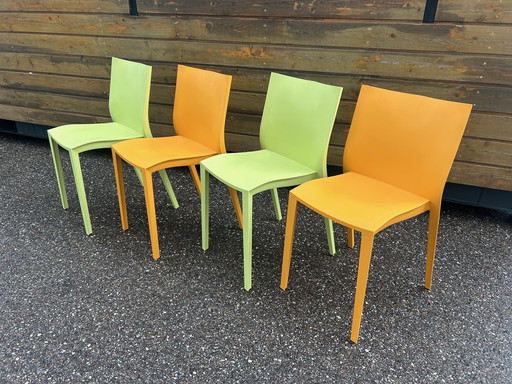 Chaises Slick Slick Philippe Starck 