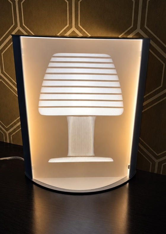 Unieke Italiaanse Designset Kundalini Mirage hologram-lampen (Slechts 35 sets wereldwijd)! – Tafellampen (photo 4 of 6)