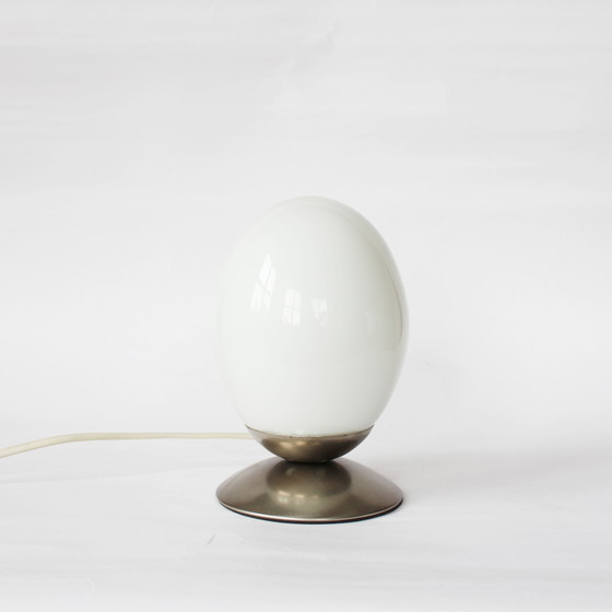 Image 1 of Glazen ei-vormige retro lamp